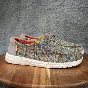 Youth Hey Dude 130128341 Wendy Peacock Pink Shoe Women's 6